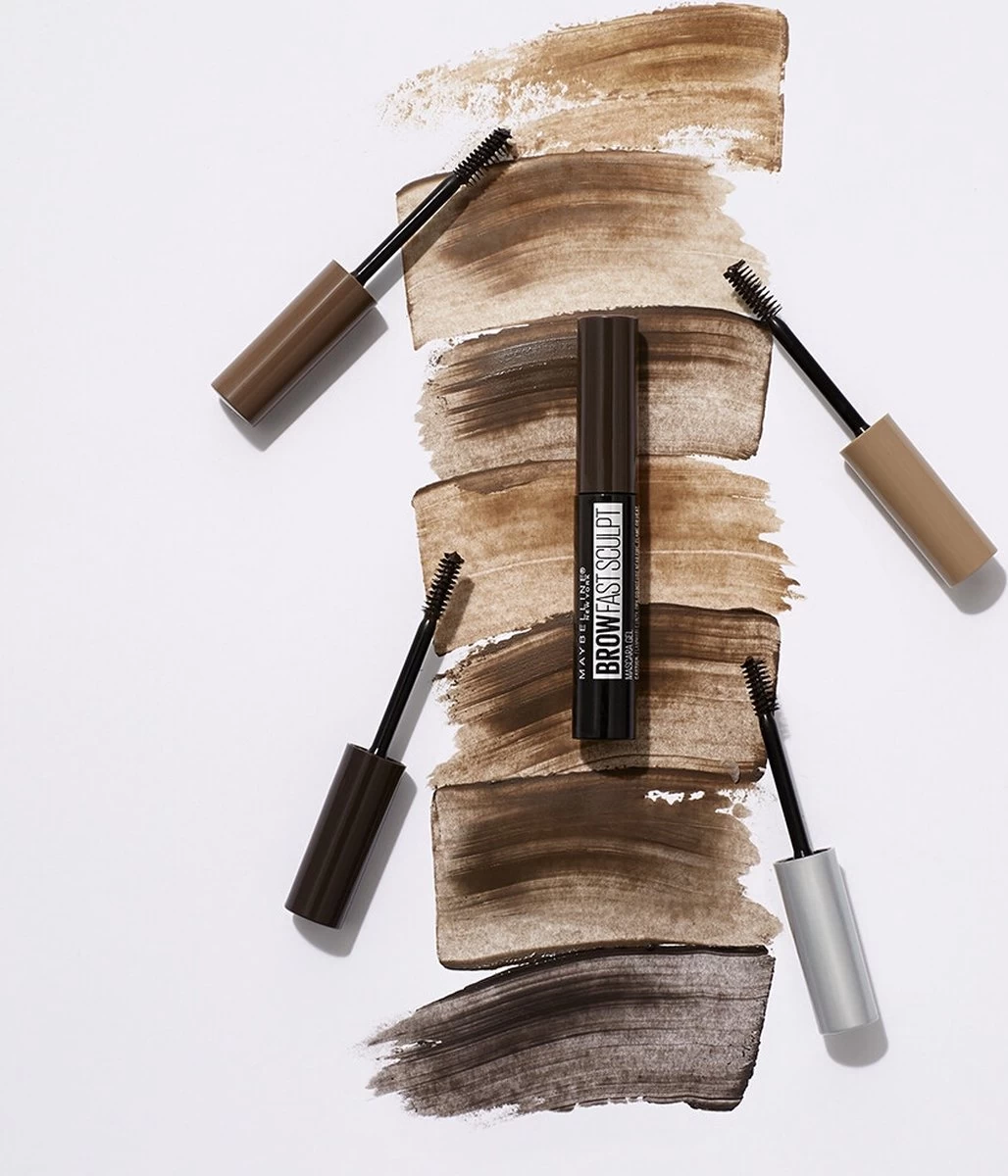 Maybelline Brow Fast Sculpt - 02 Soft Brown - Bruine Wenkbrauwgel - Afbeelding 4