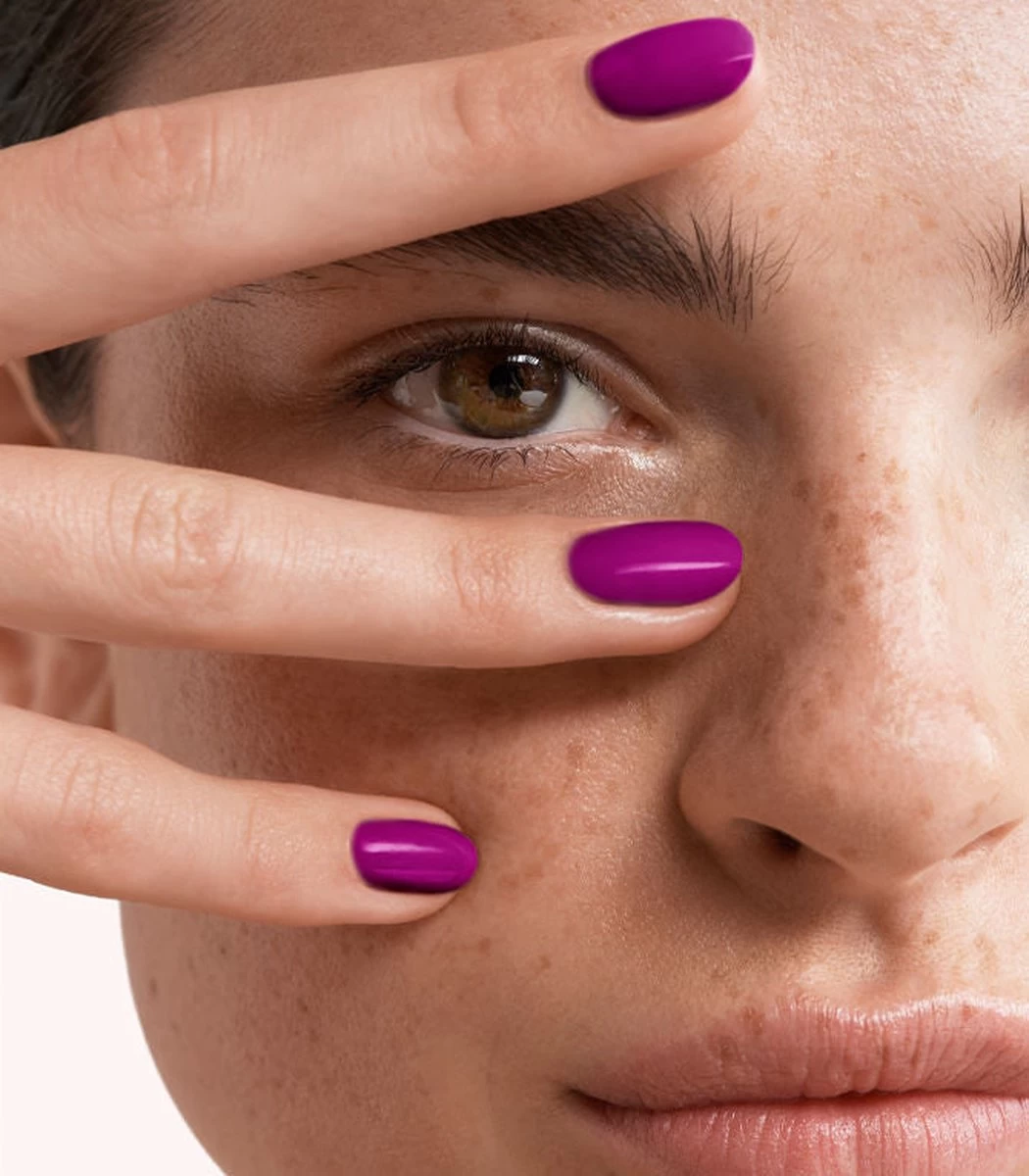 Pink Gellac - Violet Plum - Gellak - Vegan - Paars - Creamy Finish - 15 Ml - Afbeelding 3