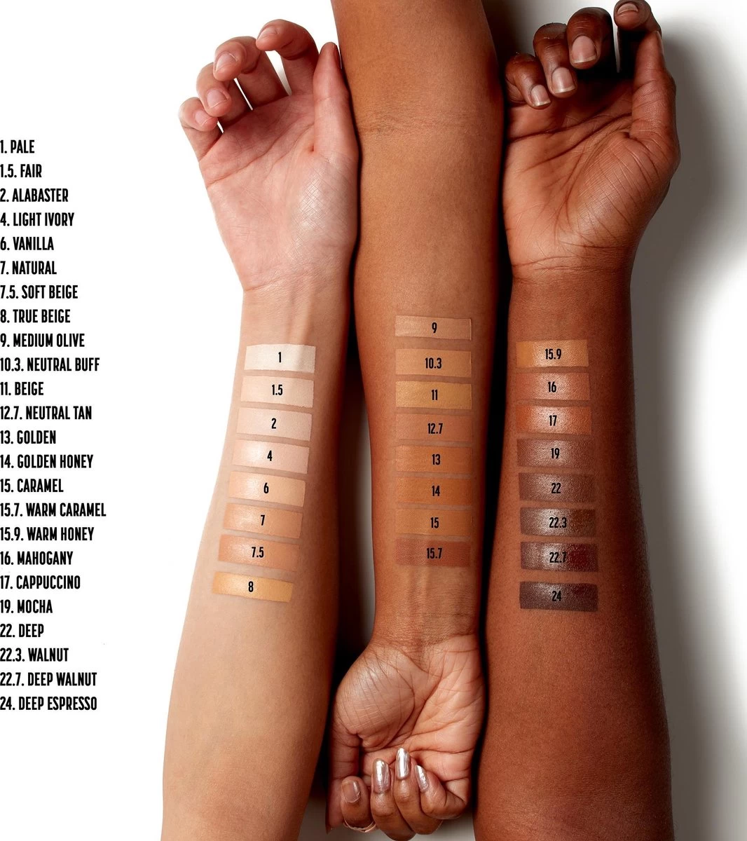 NYX Professional Makeup Can't Stop Won't Stop Contour Concealer - Pale CSWSC1 - 3,5 Ml - Afbeelding 6