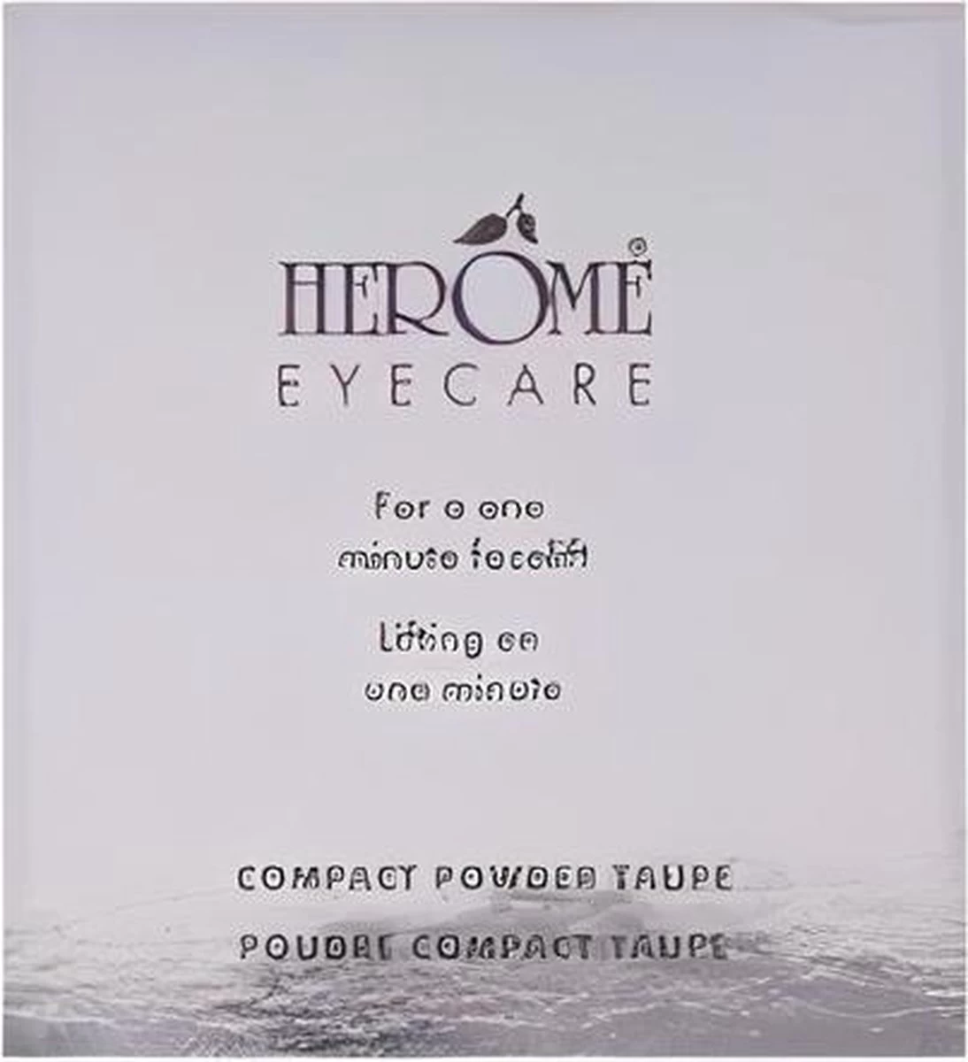 Herome Eye Care Wenkbrauw Poeder Taupe - Compact Brow Powder - Waterproof Verrijkt Met Panthenol - Volumineuze Wenkbrauwen - Afbeelding 5