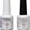 Base Coat 15ml & No Wipe Top Coat 15ml, Gel Nagellak Led / UV Gellak Set