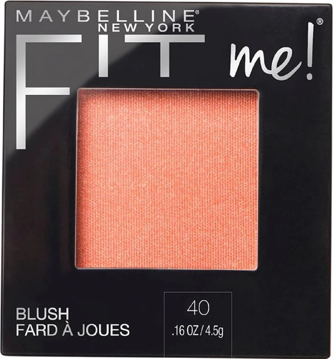 Maybelline Fit Me Blush - 40 Peach - Oranje - Natuurlijk Ogende Rouge - Afbeelding 11