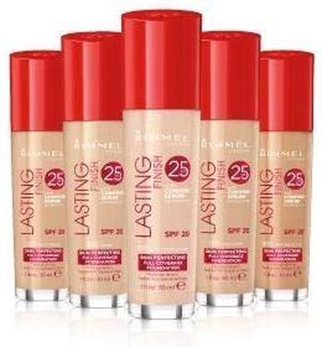 Rimmel London Lasting Finish Foundation - 103 True Ivory - Afbeelding 8