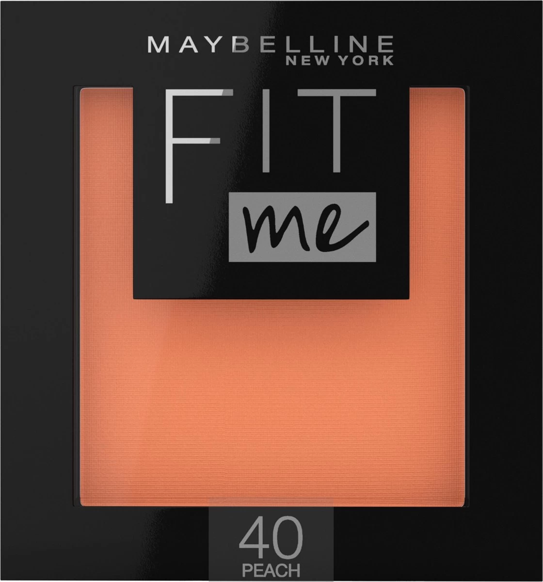 Maybelline Fit Me Blush - 40 Peach - Oranje - Natuurlijk Ogende Rouge - Afbeelding 9