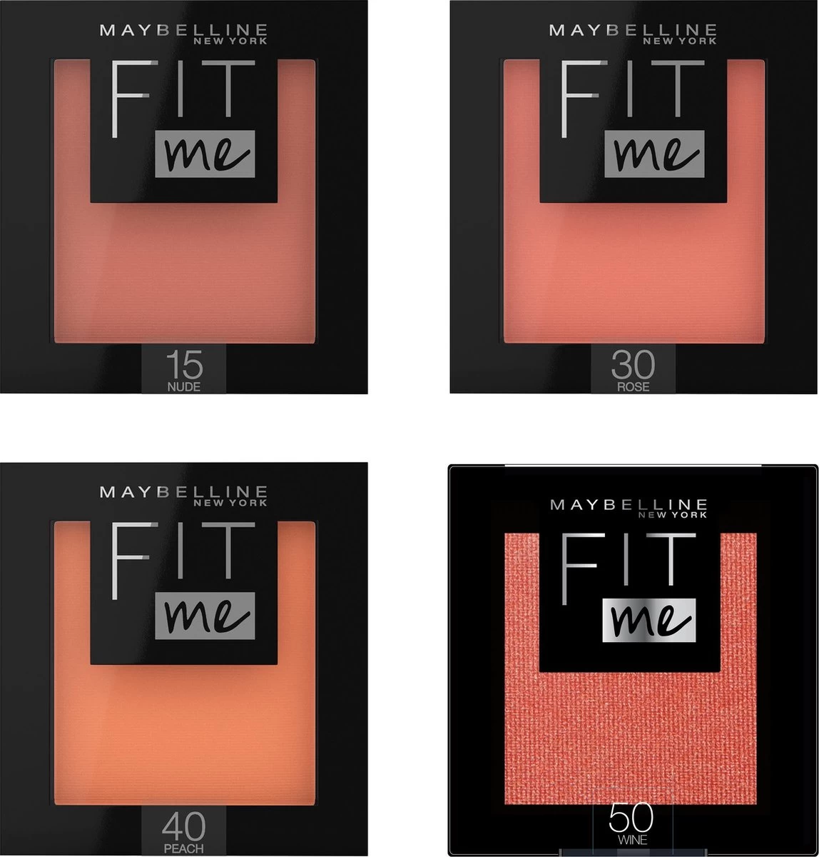 Maybelline Fit Me Blush - 40 Peach - Oranje - Natuurlijk Ogende Rouge - Afbeelding 6