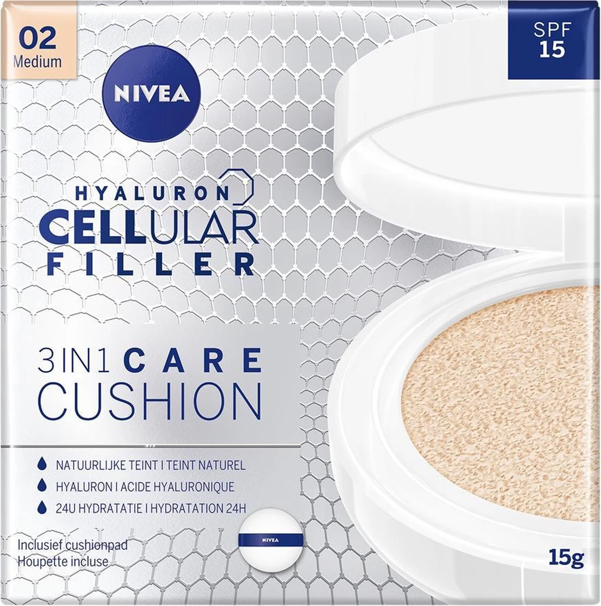 Nivea, Hyaluron Cellular Filler - 02 Medium 15 G - Afbeelding 2