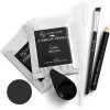Marie-José & Co Henna Wenkbrauwverf Donkerbruin - Complete Henna Brows Kit - Tattoo Brow Set Voor 20 Paar Wenkbrauwen