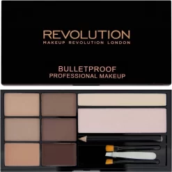 Makeup Revolution Ultra Brow The Ultimate Brow Enhancing Kit - Fair To Medium