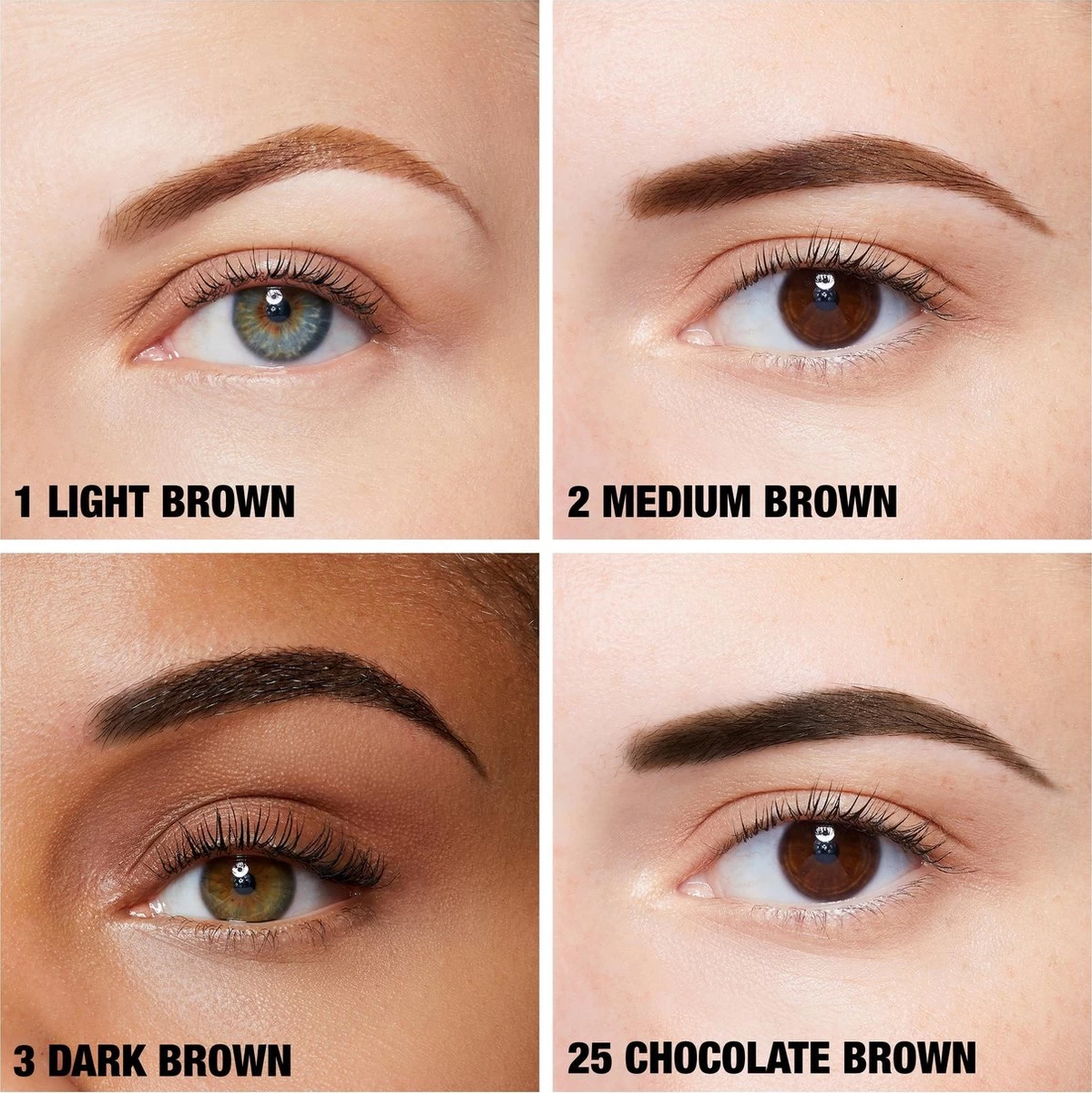 Maybelline Tattoo Brow Peel-Off Wenkbrauwgel - 3 Dark Brown - Bruin - Afbeelding 7