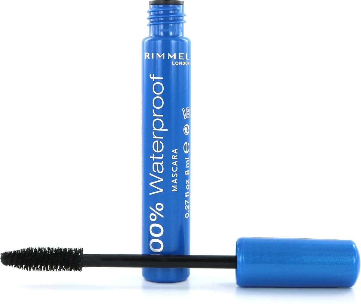 Rimmel London 100% Waterproof Mascara - 001 Black - Afbeelding 3