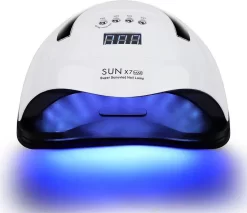 Victoria Nails Pro - 180W/57 LEDs - 2 In 1 UV/LED Lamp -SUN X7 MAX-Manicure/Pedicure Handen En Voeten - Gellak - Gelnagels - Acrylnagels - Top Coat - Matte Top Coat - Led Nagellamp - Uv Nagellamp - Nagels - Nagellak Droger - Tafellamp - Nageldroger