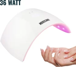 MOOSCARE 36 Watt LED Lamp Voor Gellak Nagels – Nageldroger – Gellak Lamp - UV Lamp Gelnagels - Nail Art Nagellamp - Gel Nagellak Nageldroger