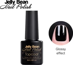 Jelly Bean Nail Polish Gel Nagellak - Gellak - Glossy Topcoat - UV Nagellak 8ml