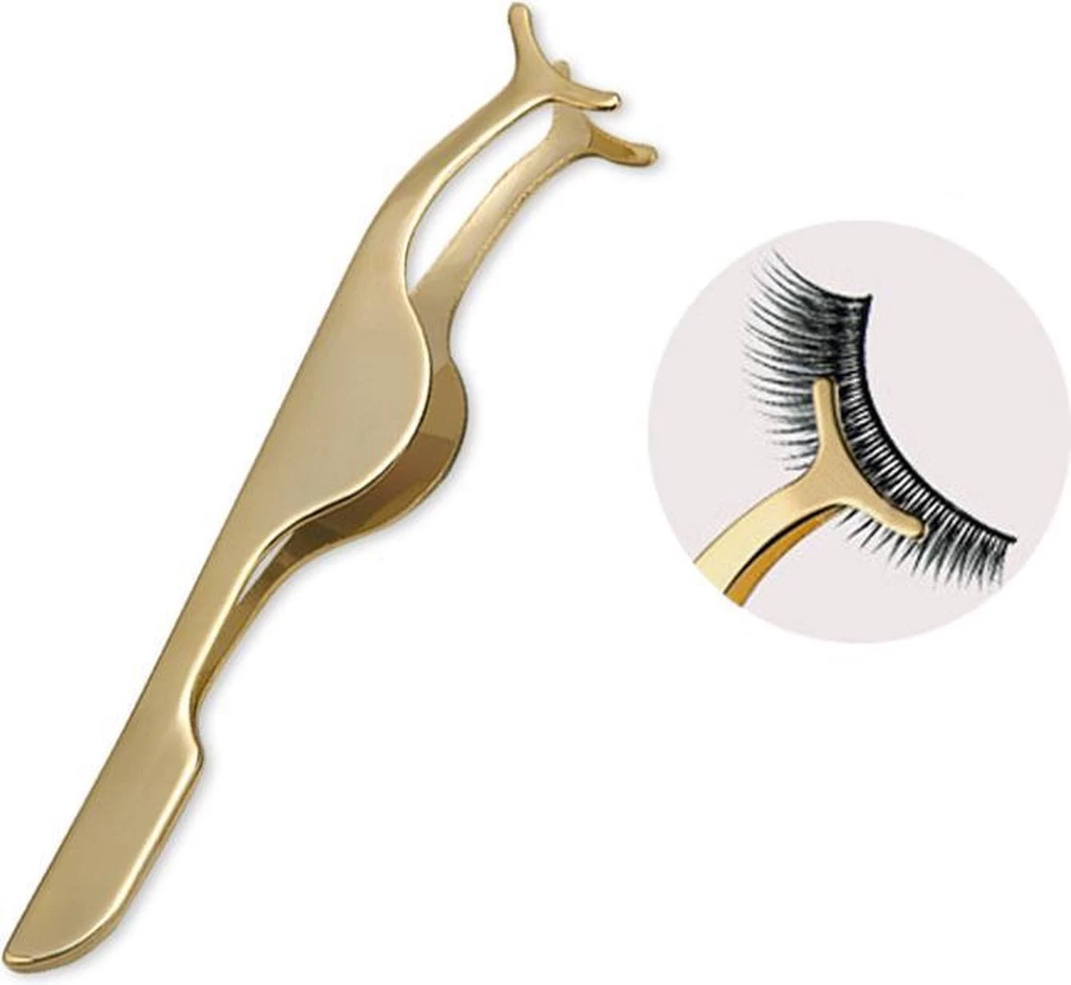 Wimperpincet | Pincet Voor Nepwimpers | Valse Wimpers Tang - Afbeelding 3