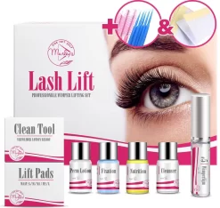 MURLEY’s Lash Lift Professionele Wimperlifting Set - Eyelash Lifting Kit - Wimperlift - Lashlift - 12 Weken Lang Perfect Gekrulde Wimpers - Geen Wimperkruller Meer Nodig