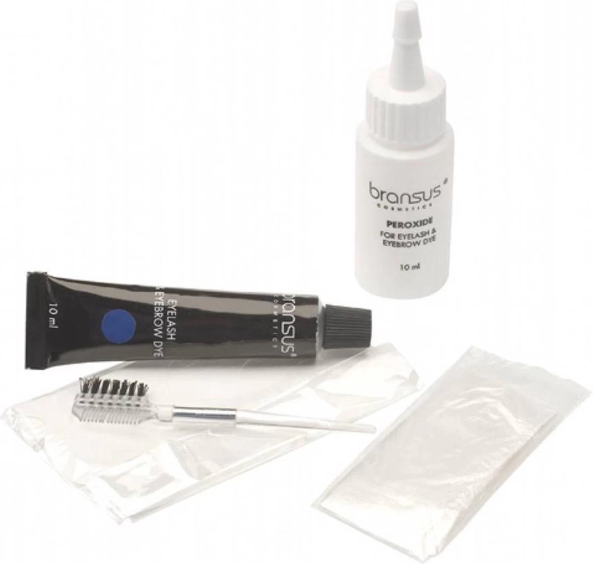 Bransus Wimper & Wenkbrauw Verf Bruin En Zwart In Set Van 2 Stuks - Afbeelding 3