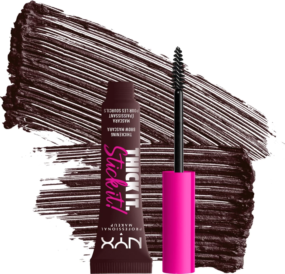 NYX Professional Makeup - Tick It. Stick It! Brow Mascara - #07-espresso 1 U - Afbeelding 2