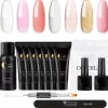 Polygel Kit - Polygel Set - Nagelverlenging - Polygel 7 Kleuren - Polygel Nagels - Kunstnagels - Gel Polish - Acryl Gellak