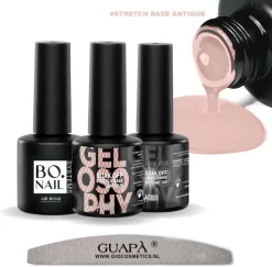 GUAPÀ® BIAB Builder Gel In A Bottle | BIAB Nagellak | Gelnagels Starterspakket | Nagellak | Gellak Pink | Builder Gel | Primer | Top Gel | 7 Ml Antique