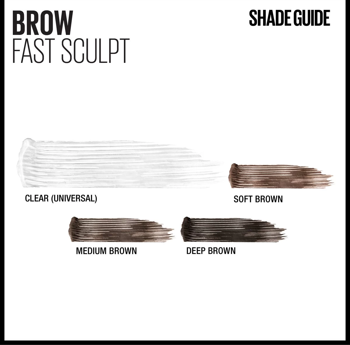 Maybelline Brow Fast Sculpt - 02 Soft Brown - Bruine Wenkbrauwgel - Afbeelding 7