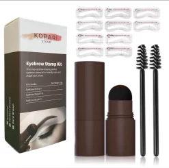 Kopari Wenkbrauw Stempel - Wenkbrauw Stempel - Make Up Inclusief Sjablonen - Eyebrow Stamp - Stempelset - Brow Stamp - Wenkbrauw Sjabloon