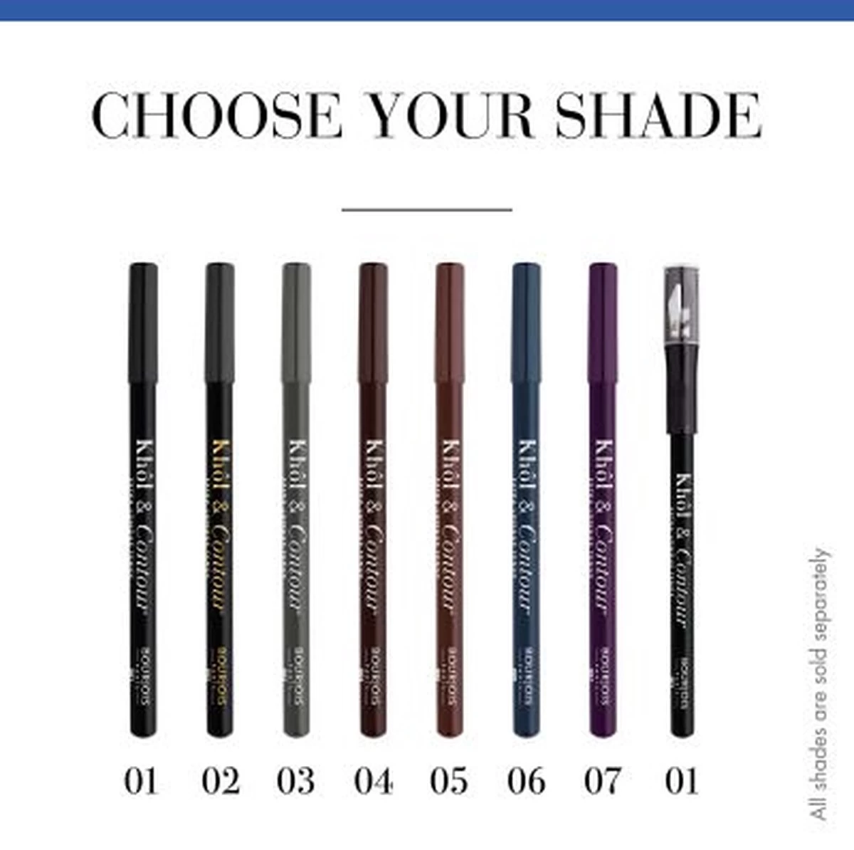 Bourjois Khol & Contour Extra Long Wear Oogpotlood - 004 Brun-Dépendante - Afbeelding 5