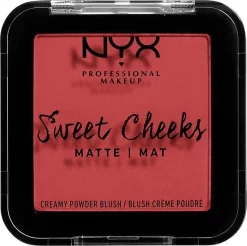NYX Professional Makeup Sweet Cheeks Creamy Powder Blush Matte - Citrine Rose SCCPBM04 - Blush - 5 Gr