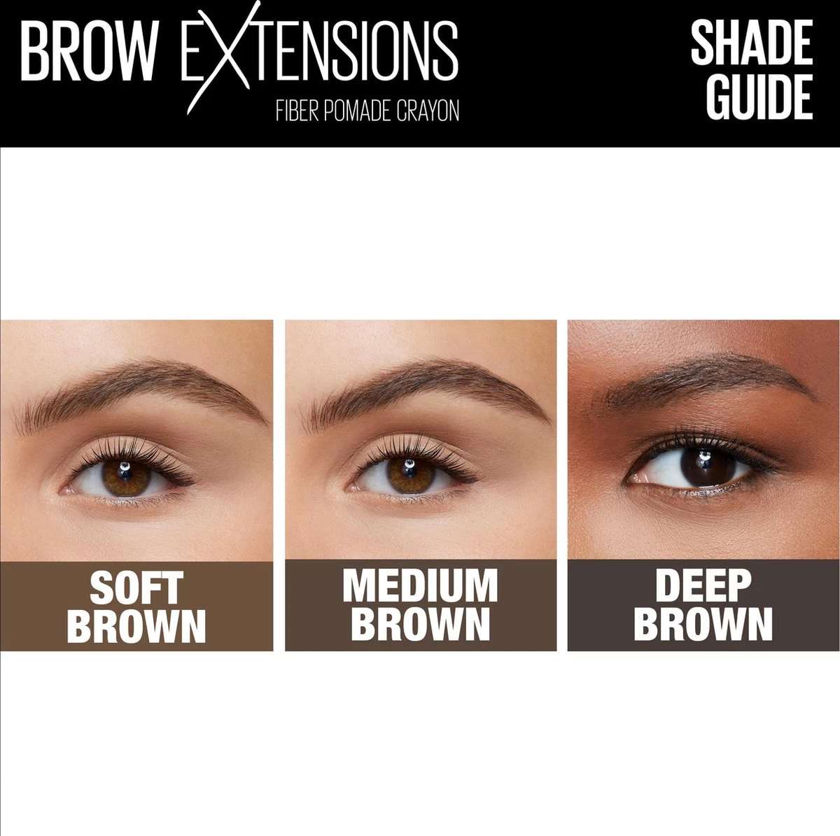 Maybelline Brow Extensions - 04 Medium Brown - Bruin Wenkbrauwpotlood - 10,5 Gr. - Afbeelding 7