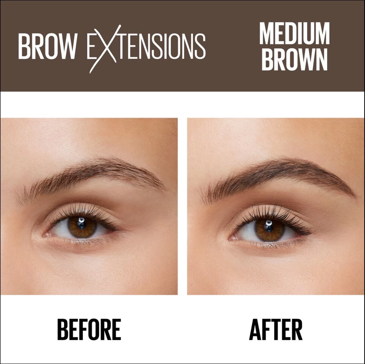 Maybelline Brow Extensions - 04 Medium Brown - Bruin Wenkbrauwpotlood - 10,5 Gr. - Afbeelding 3