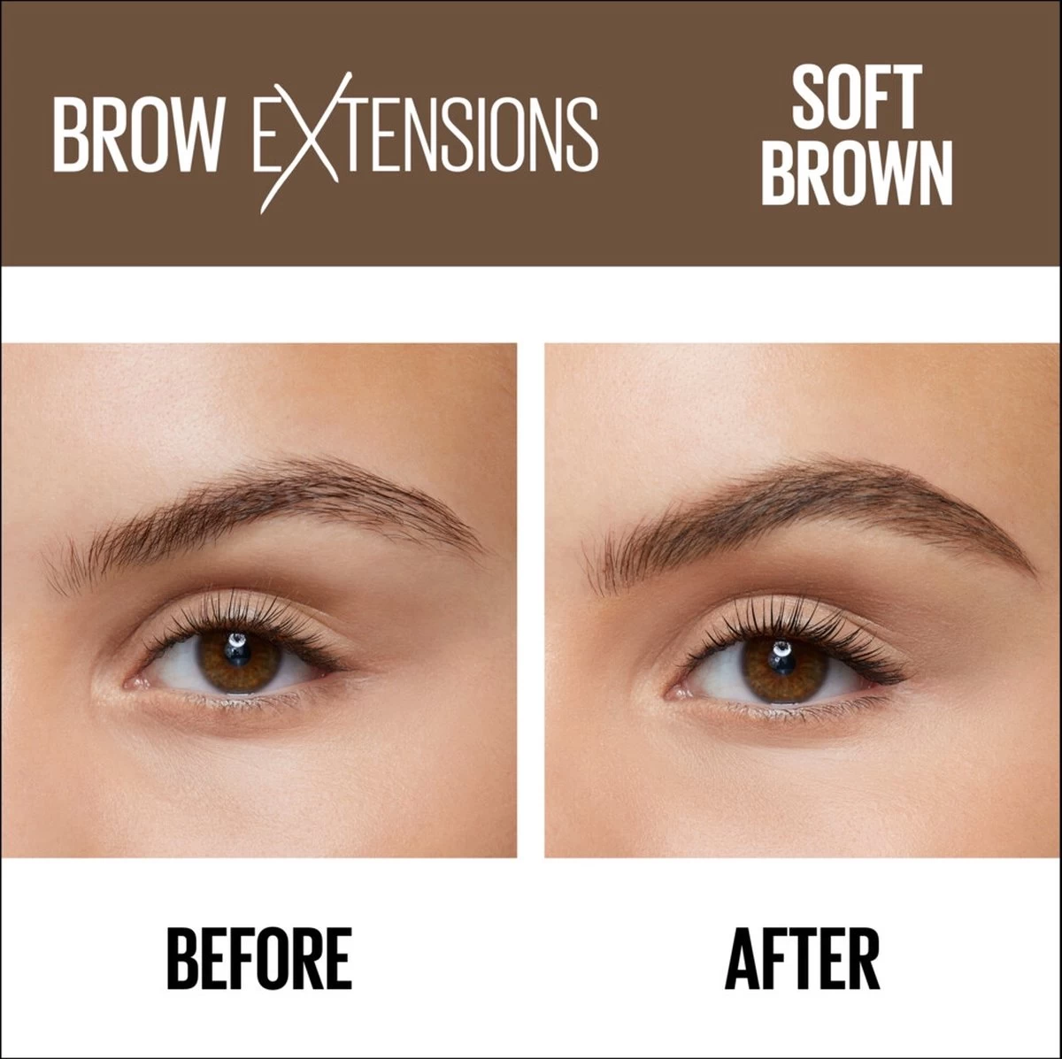 Maybelline Brow Extensions - 02 Soft Brown - Bruin Wenkbrauwpotlood - 10,5 Gr. - Afbeelding 3