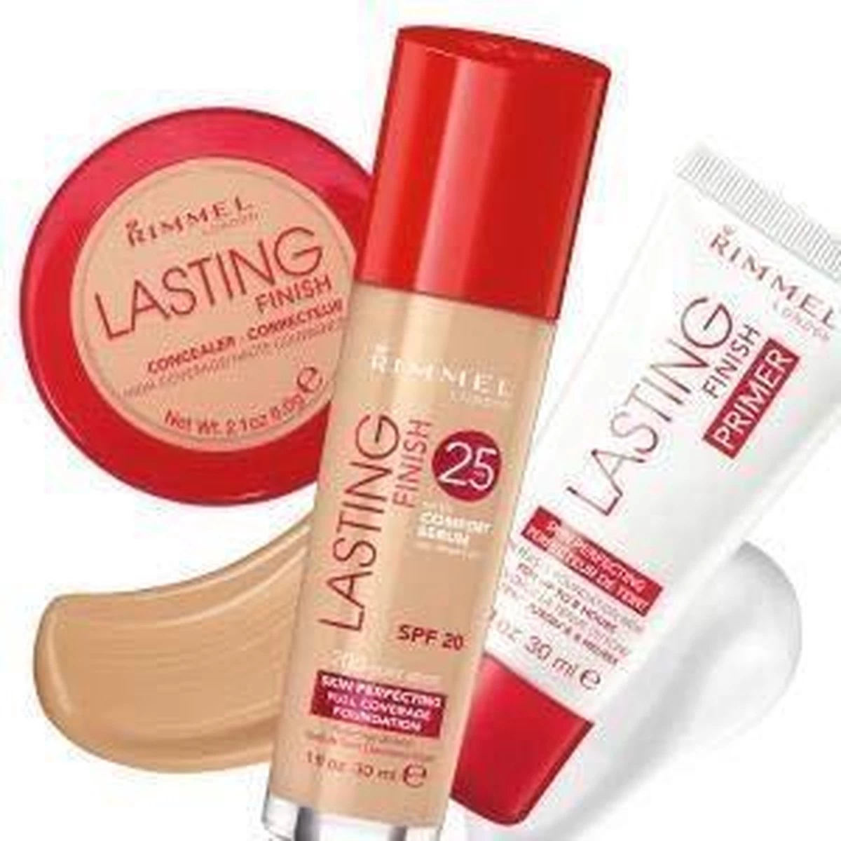 Rimmel London Lasting Finish Foundation - 103 True Ivory - Afbeelding 11