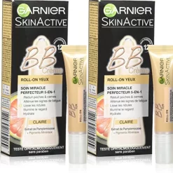 Garnier Skin Active BB Cream Oogroller 5-IN-1 LIGHT (2 STUKS)