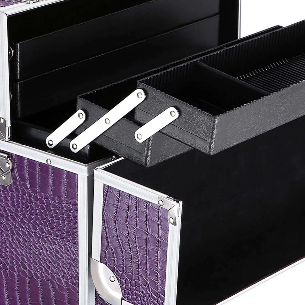 Beauty Koffer Deluxe - Cosmetica Koffer - Nagelstyliste Case - Pedicure - Make-up - Afbeelding 2