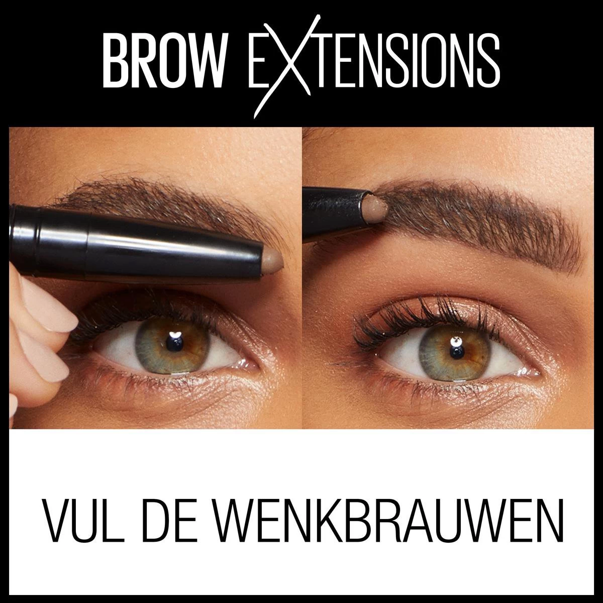 Maybelline Brow Extensions - 02 Soft Brown - Bruin Wenkbrauwpotlood - 10,5 Gr. - Afbeelding 8