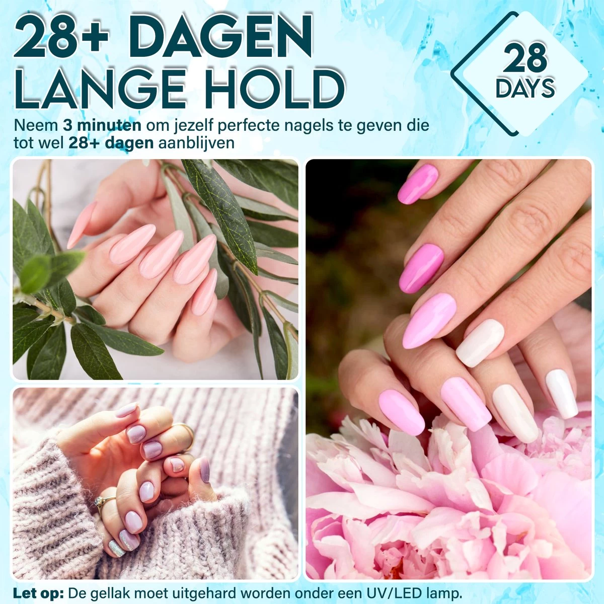 Luneya Gellak - Vivid Vibes Edition - 6-Delige Gellak Starterspakket - Gel Nagellak - Afbeelding 10