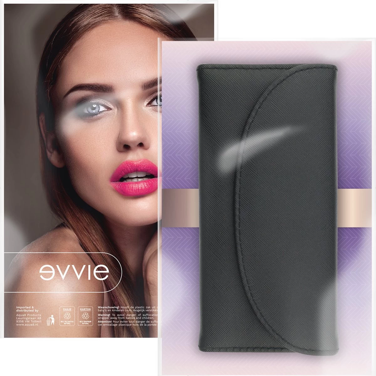 Wenkbrauw Trimmer Set - 8-delig – Met Epileer Pincet, 2x Wenkbrauw Schaartje, 2x Wenkbrauwmesje, Wenkbrauw Borstel, Wenkbrauwpotlood, Spoolie – In Stevige Etui - Zwart - Afbeelding 4