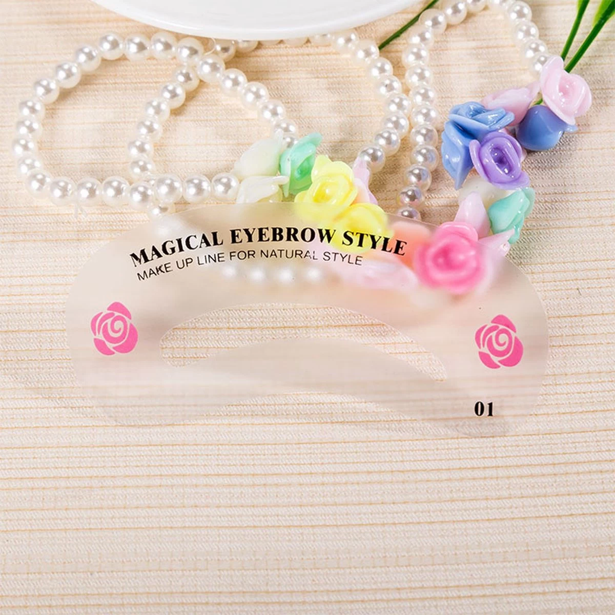 Merkloos Wenkbrauw Stencil / Wenkbrauw Sjabloon Voor Wenkbrauw Stempel - 24 Verschillende Sjablonen - Wenkbrauw Poeder En Wenkbrauwverf - Brow Stamp - Wenkbrauw Vormen - Make Up Set - Make Up Kwasten Set - Cadeau Voor Haar - Wenkbrauwsjablonen - Afbeelding 4