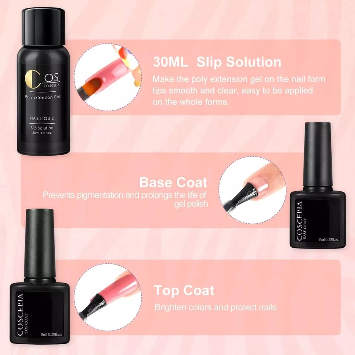 Polygel Kit - Polygel Set - Nagelverlenging - Polygel 7 Kleuren - Polygel Nagels - Kunstnagels - Gel Polish - Acryl Gellak - Afbeelding 9