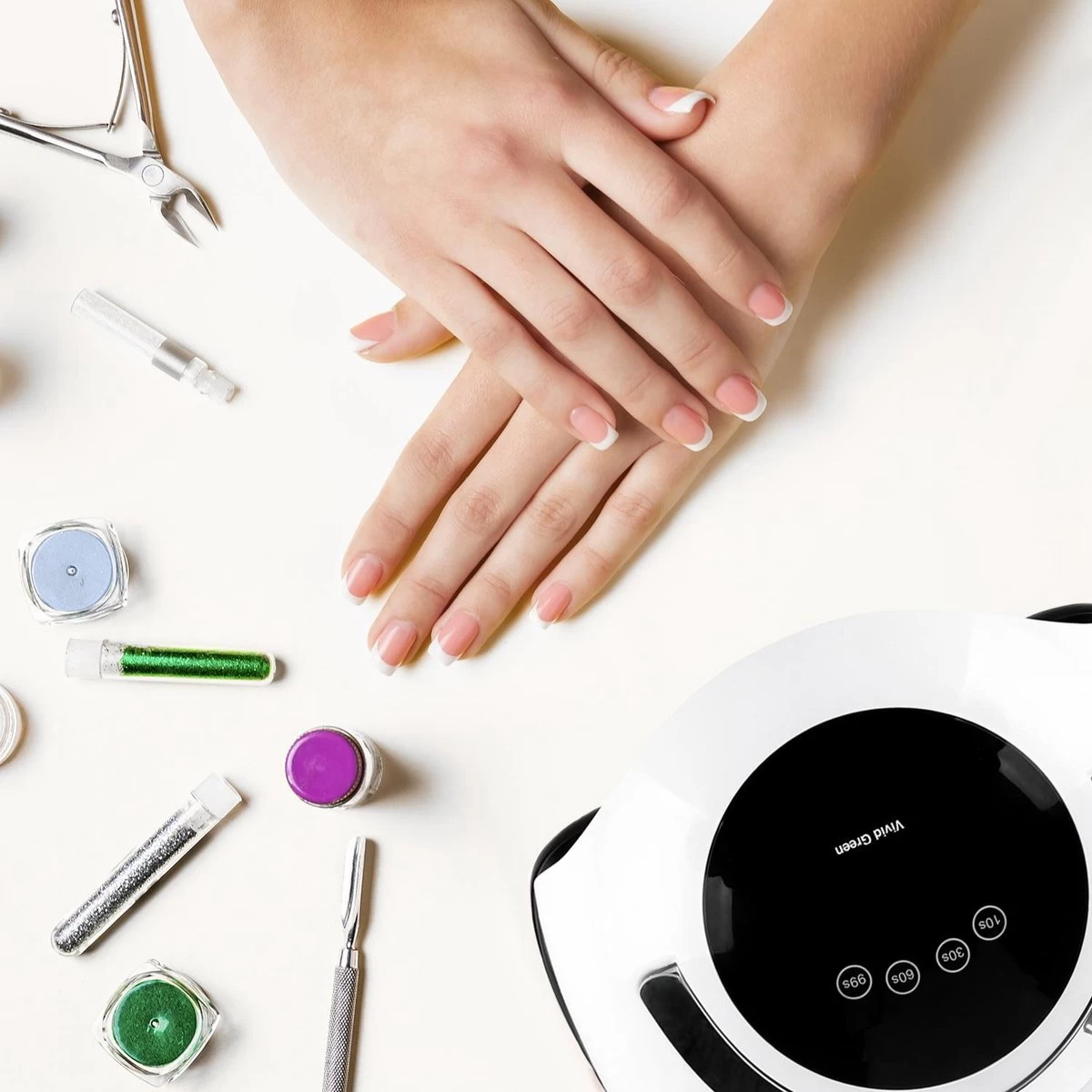 Vivid Green UV Lamp Gelnagels - Led Nagellamp - Gellak Nagel Lamp - Nageldroger - Naggellak Droger - Nagels - 120W - Afbeelding 7