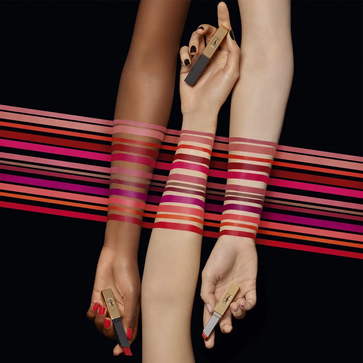 Yves Saint Laurent - Thin Frosting Lipstick With Leather Effect Rouge Pur Couture The Slim 2.2g 16 Rosewood Oddity - Afbeelding 12