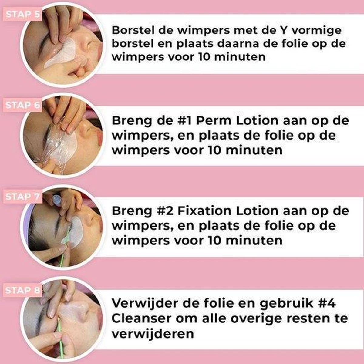 Iconsign Nieuwste Upgraded Wimper Lifting Set - Lash Lift Set Met Extra Sterke Lijm– Lashlift - Nieuw In 2021 - Permanent En Fixatietijd Slechts 12-15 Minuten - Vernieuwde Wimperlifting Set – Lash Lift Kit - Uitgebreide Versie 25 Delig - Afbeelding 3