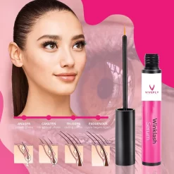 Vivefly Healthcare Winklash - Wimperserum - Wimper Krullen - Wimper Groei - Lash Serum 5ml -