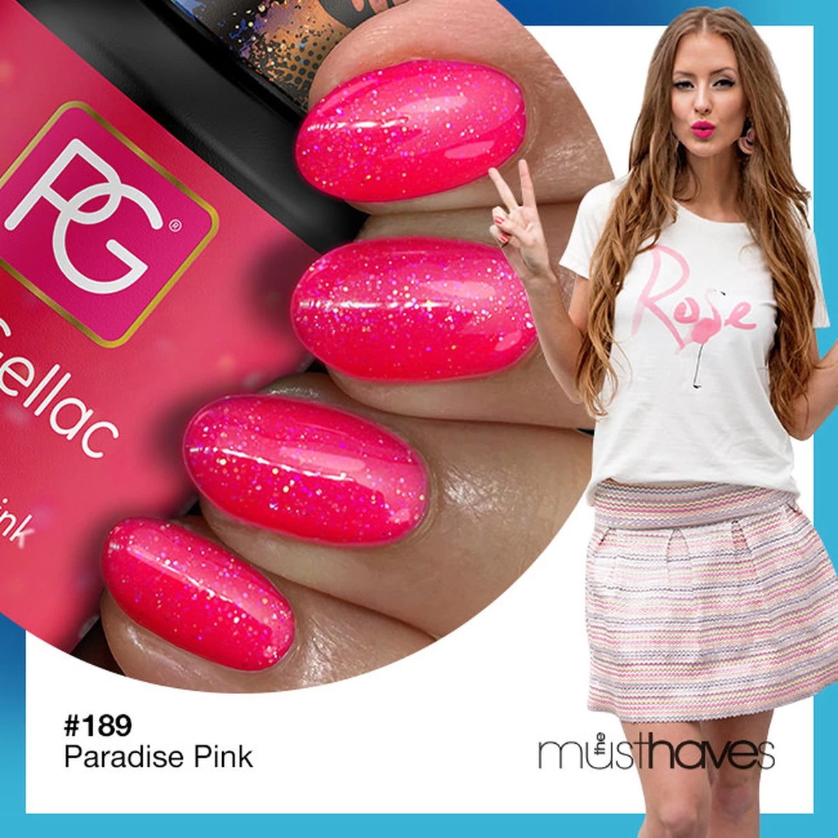 Pink Gellac - Paradise Pink - Gellak - Vegan - Roze - Glanzend - 15ml - Afbeelding 12