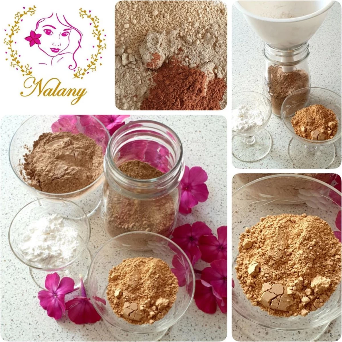 Nalany Skincare Minerale Foundation/concealer 'Graceful' (dekkend) - Als BESTE MINERALE MAKE-UP Getest (2021, 2022 En 2023) Door WOMAN TODAY - Geeft Perfecte Dekking - SPF 25 - Alle Huidtypes - Eczeem - Acne - Zijdezacht - Kleur Past Zich Aan - Afbeelding 3