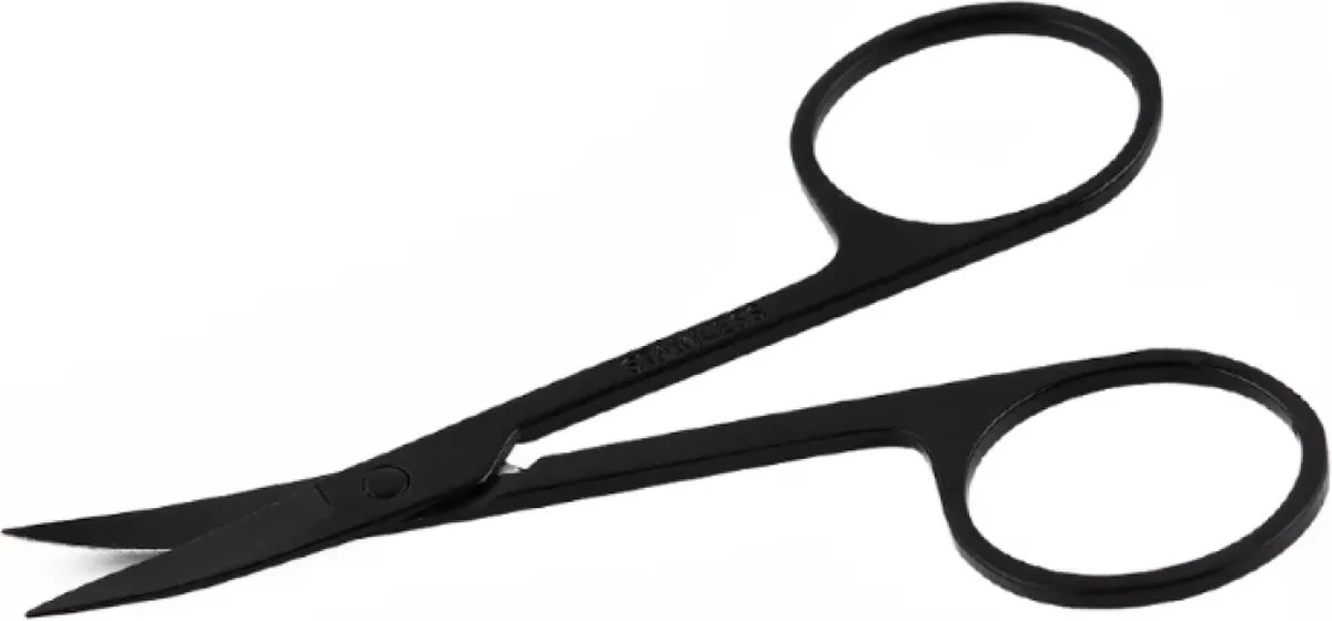 Medies - Nagelschaar 9 Cm En Kleine Nagelknipper Met Vijl 6 Cm | Nagelschaar | Nagelknipper | Nagelschaartje | Nagelverzorging - Zwart - Afbeelding 7