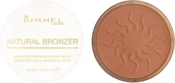 Rimmel London 3x Rimmel Natural Bronzing Powder 026 Sun Kissed