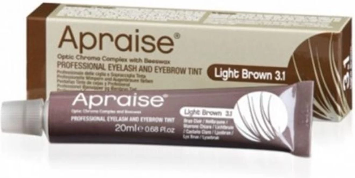 Apraise Eyelash And Eyebrow Tint Wenkbrauw- En Wimperverf 20 Ml