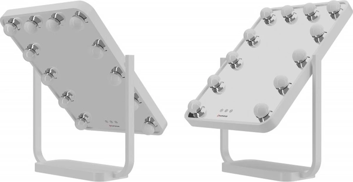 Humanas HS-HM01 White Make-up Mirror With LED Lighting
