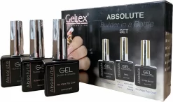 Gellex - SET Absolute Builder Gel In A Bottle "Iris" 15ml - Starterspakket 3x15ml - Gel Nagellakset