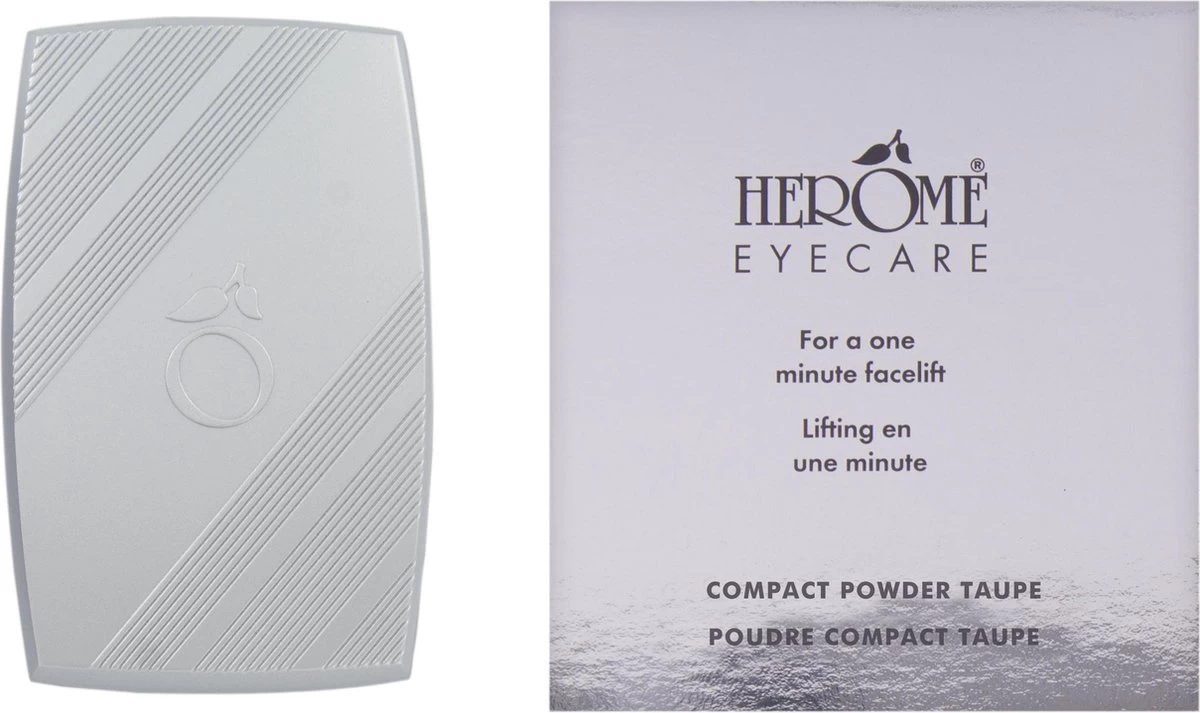 Herome Eye Care Wenkbrauw Poeder Taupe - Compact Brow Powder - Waterproof Verrijkt Met Panthenol - Volumineuze Wenkbrauwen - Afbeelding 4